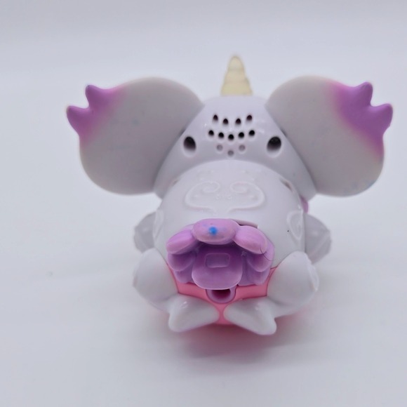 WowWee Lil' Shimmer Unicorn Creature Toy White Purple Pink Big Eyes-Works - Picture 4 of 8